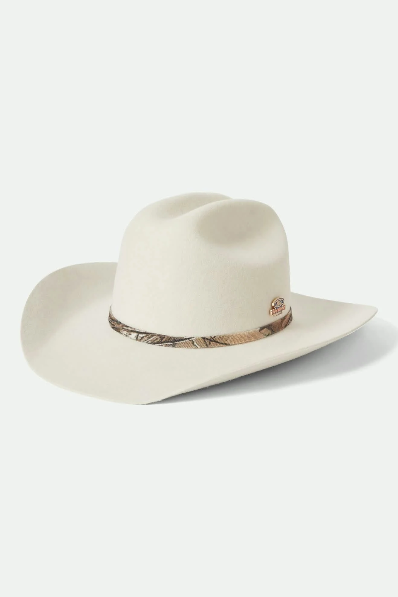 Ford Truck Country Cowboy Hat - Wimbledon White/Camo