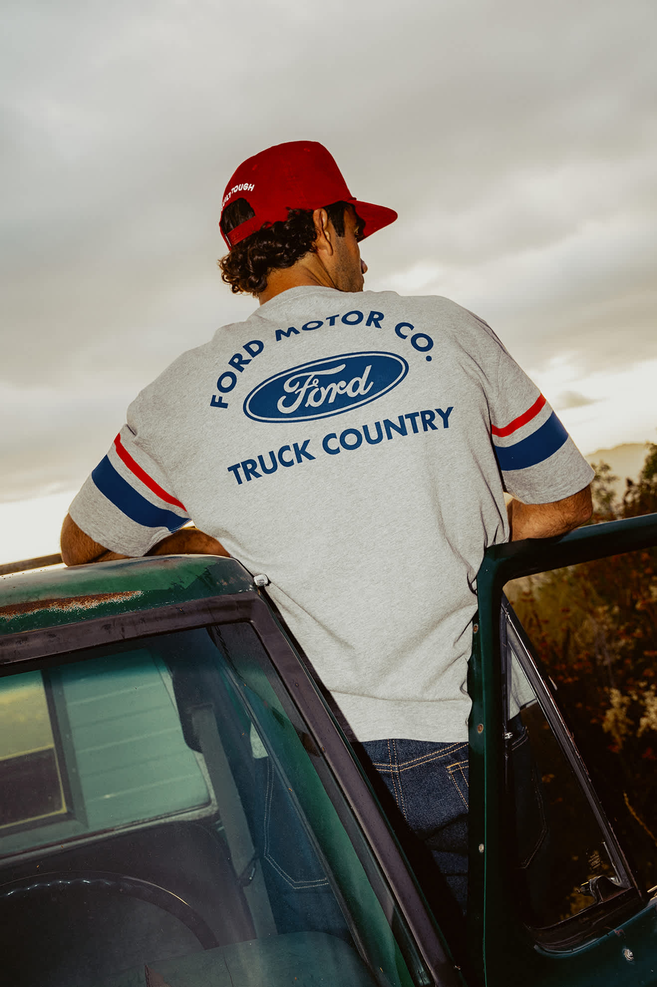 Ford Truck Country Jersey - Heather Grey