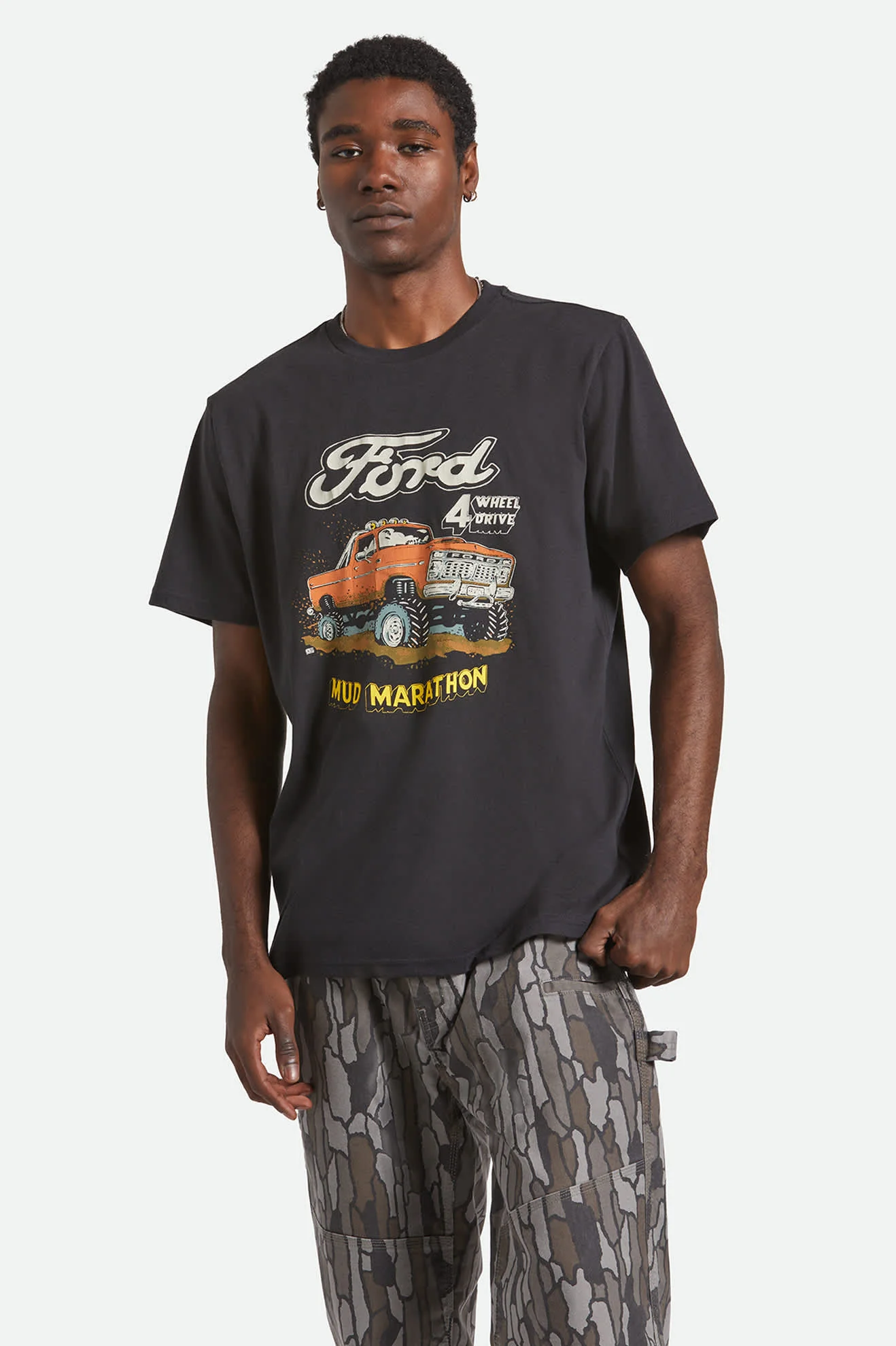 Ford Mud Marathon S/S Standard T-Shirt - Burnt Rubber