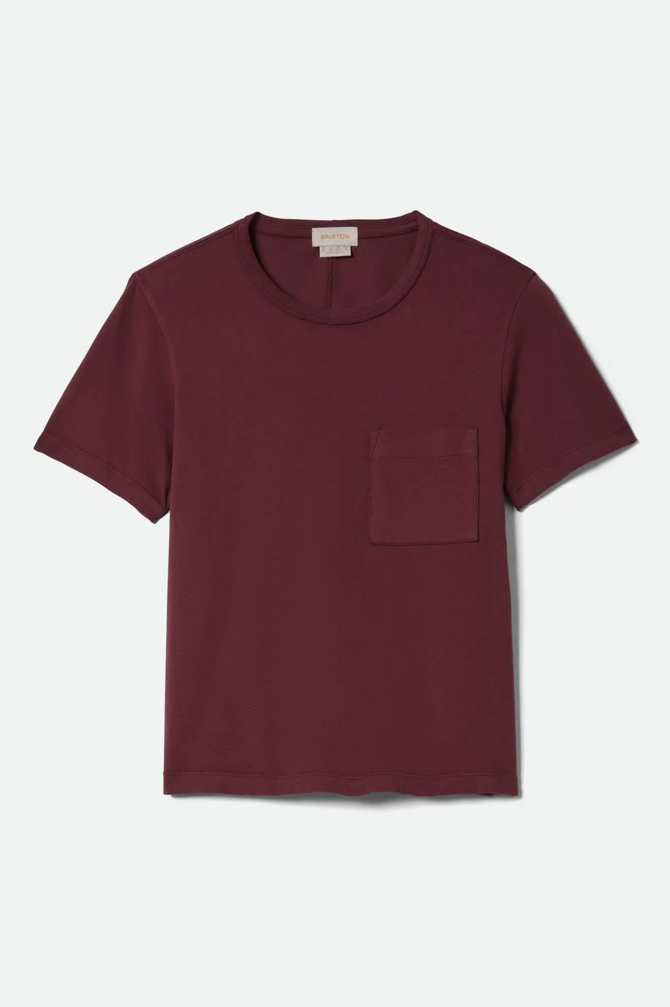 Carefree Organic Garment Dye Perfect T-Shirt - Port