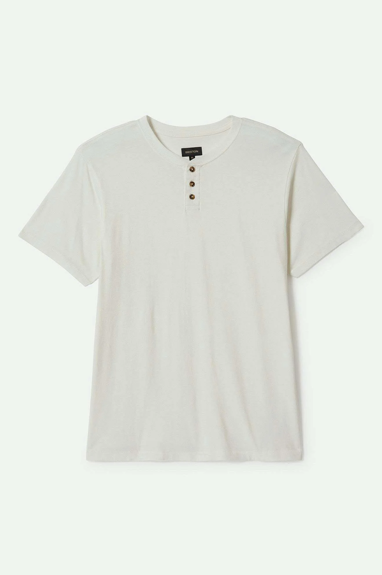 Vintage Reserve S/S Henley - Off White Sol Wash