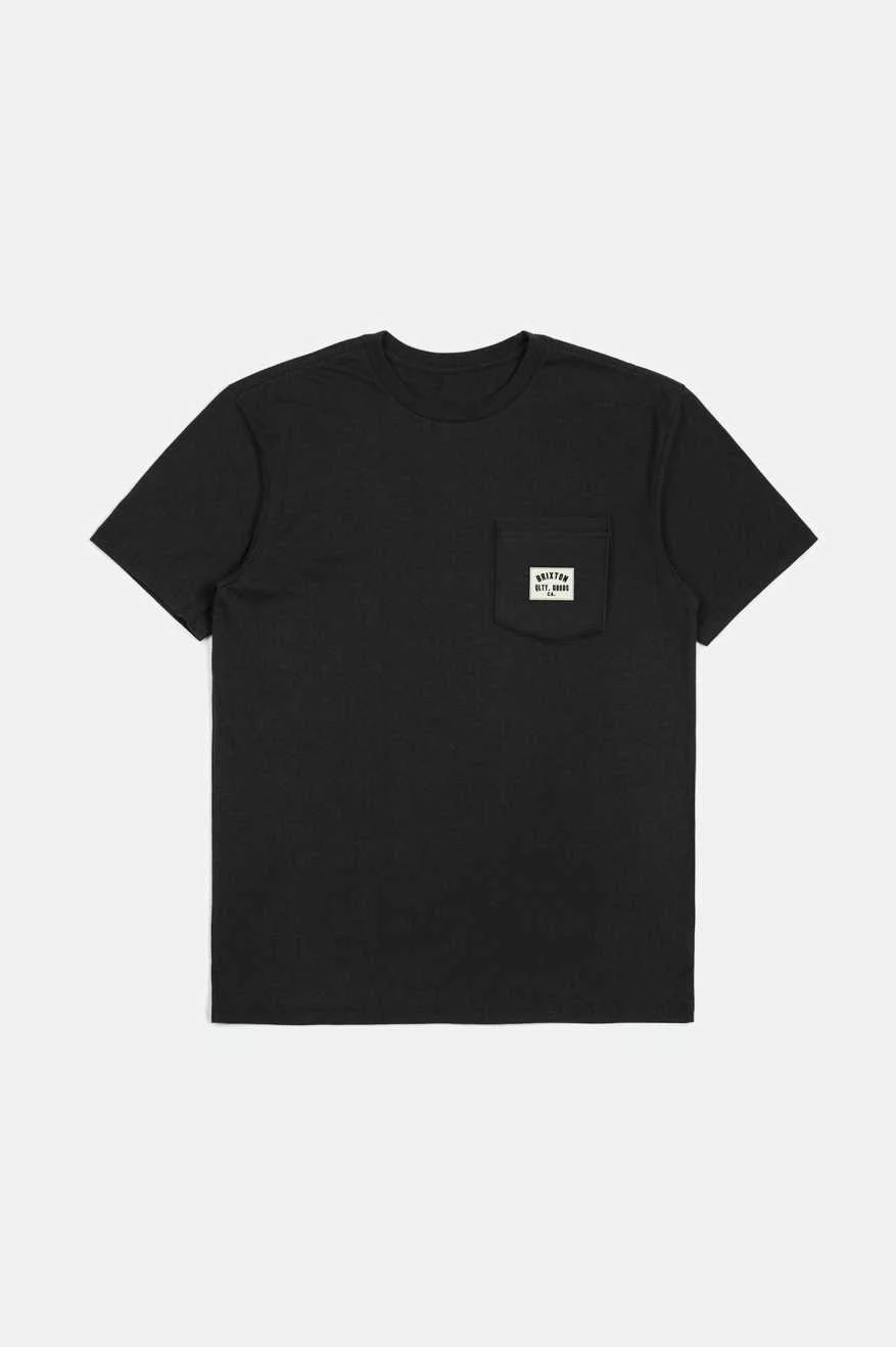 2034-woodburn-s-s-tailored-pocket-t-shirt-black-1.webp Woodburn S/S Tailored Pocket T-Shirt - Black