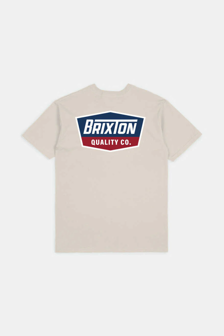 Regal S/S Standard T-Shirt - Cream/Navy