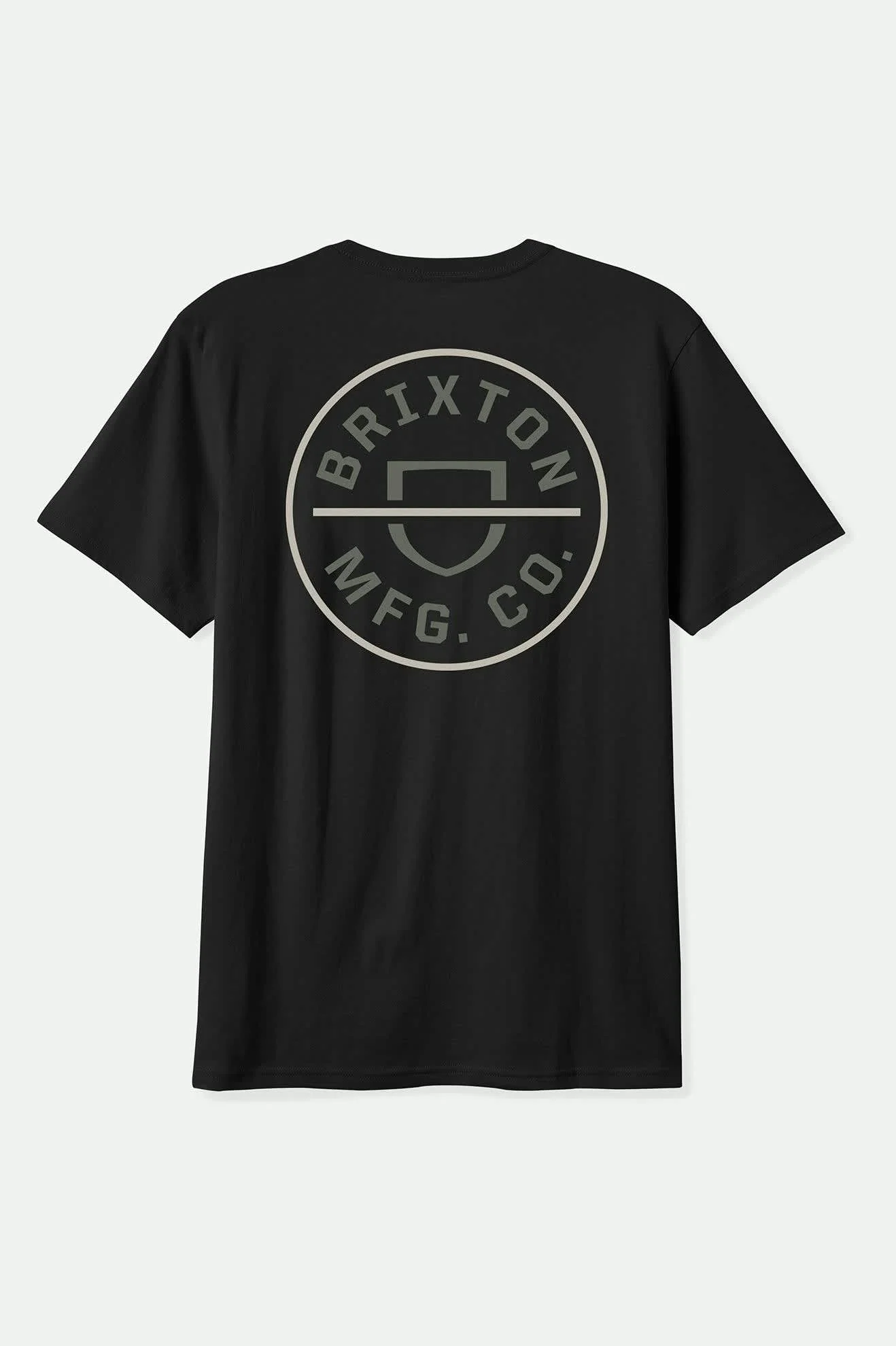 Crest II S/S Standard T-Shirt - Black/Dark Sage/Warm Grey