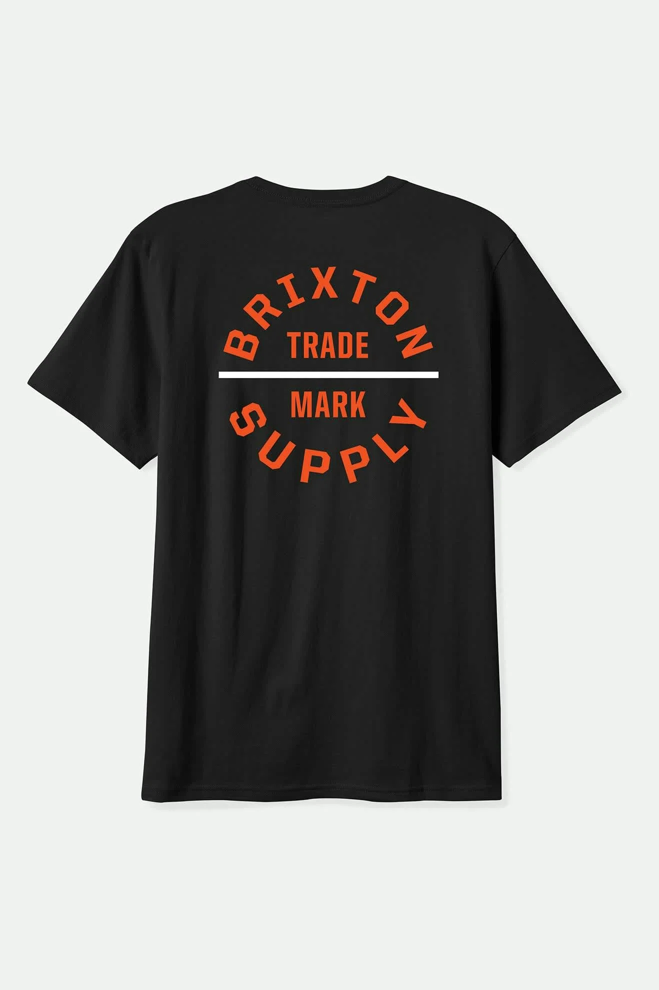 Oath V S/S Standard T-Shirt - Black/Classic Orange/White