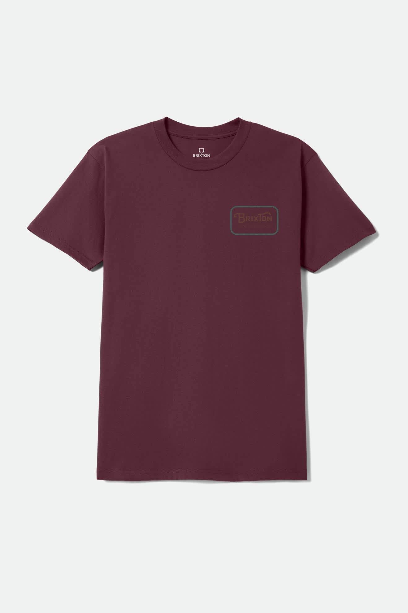 Grade S/S Standard T-Shirt - Burgundy