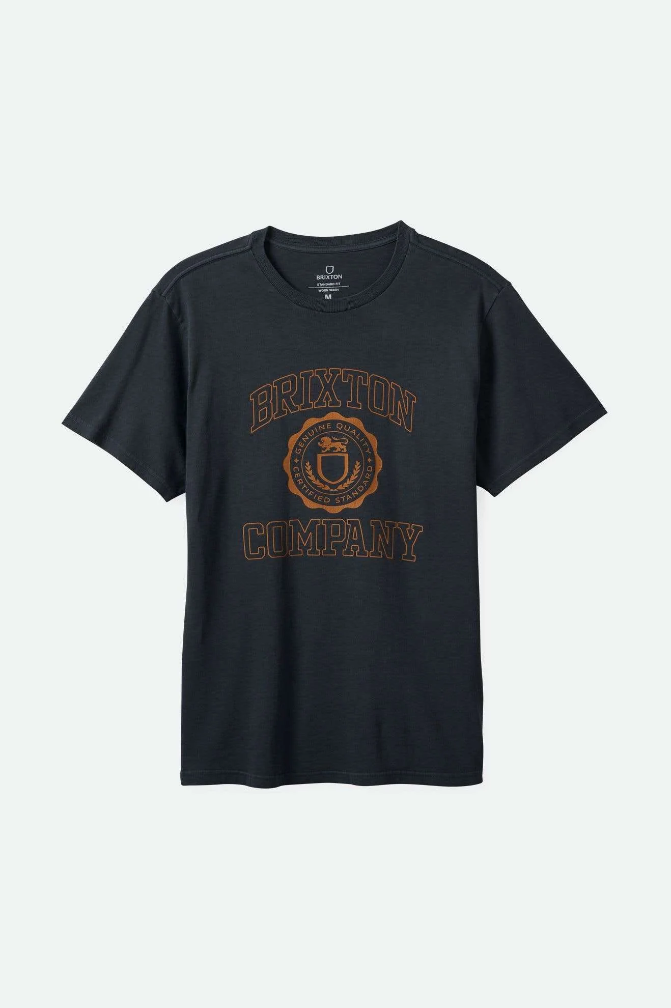 2628-university-s-s-standard-t-shirt-black-worn-wash-1.webp University S/S Standard T-Shirt - Black Worn Wash