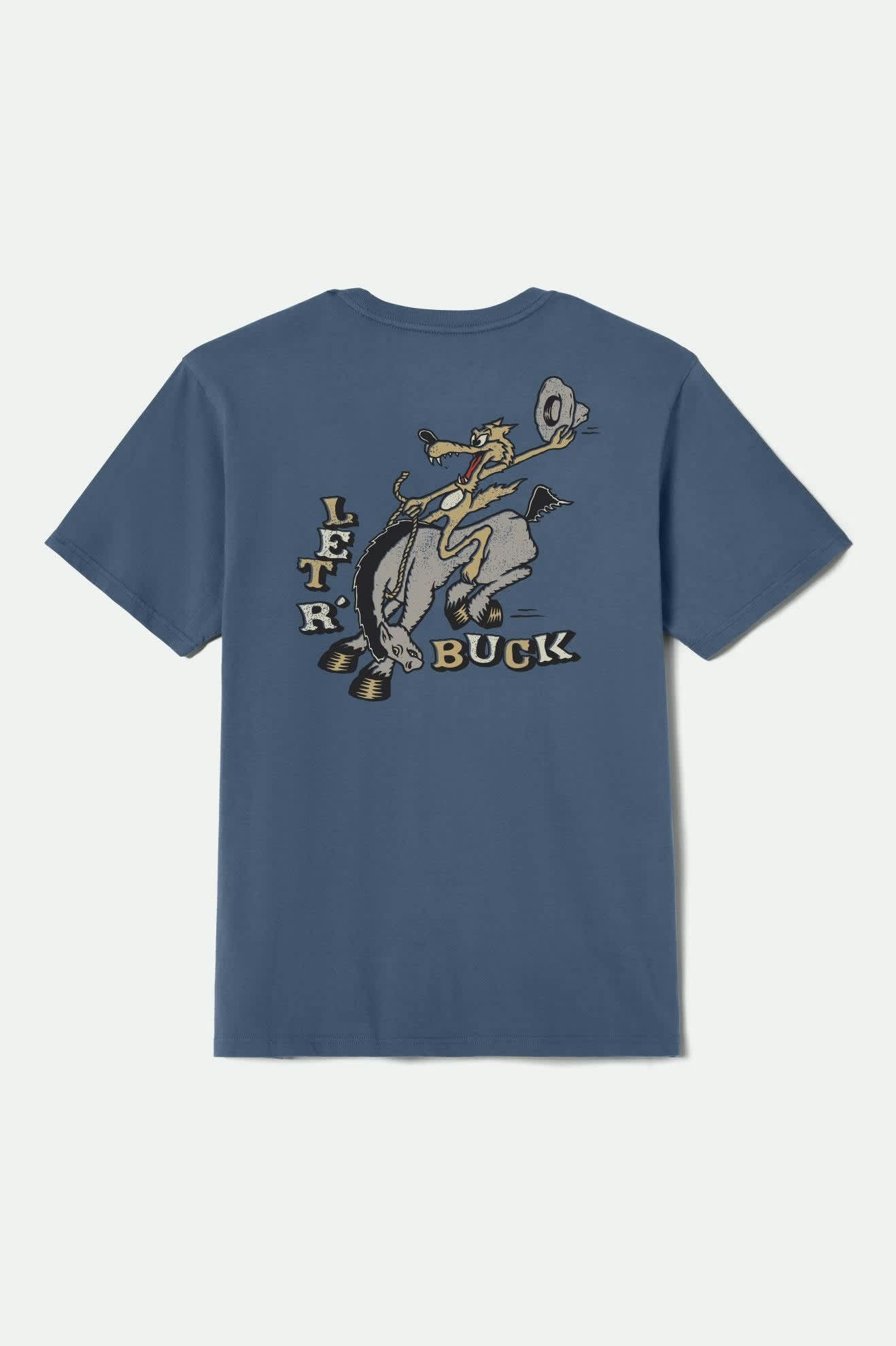 Buck Club S/S Standard T-Shirt - Harbor Blue
