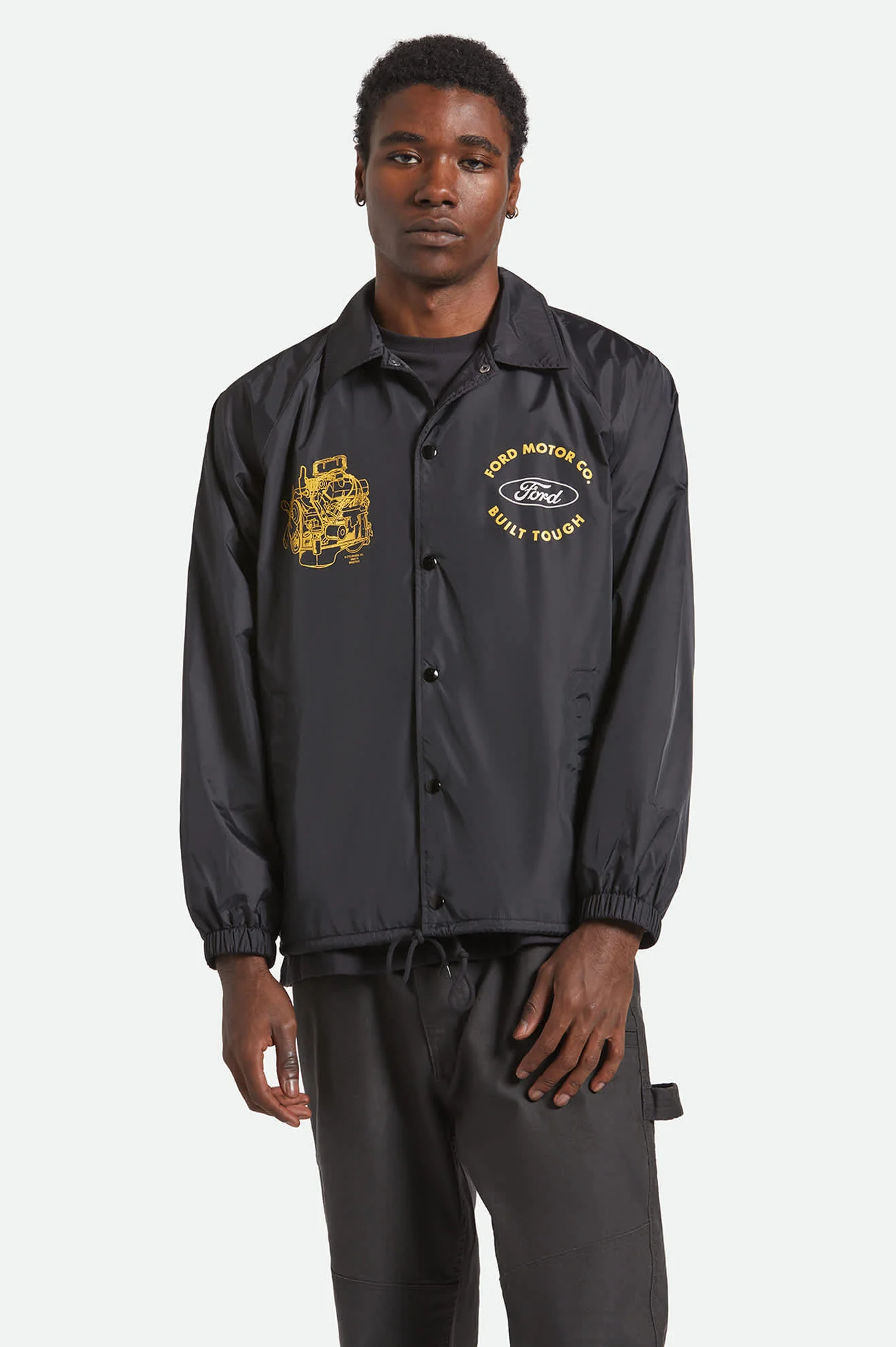 Ford Built Tough Windbreaker - Burnt Rubber