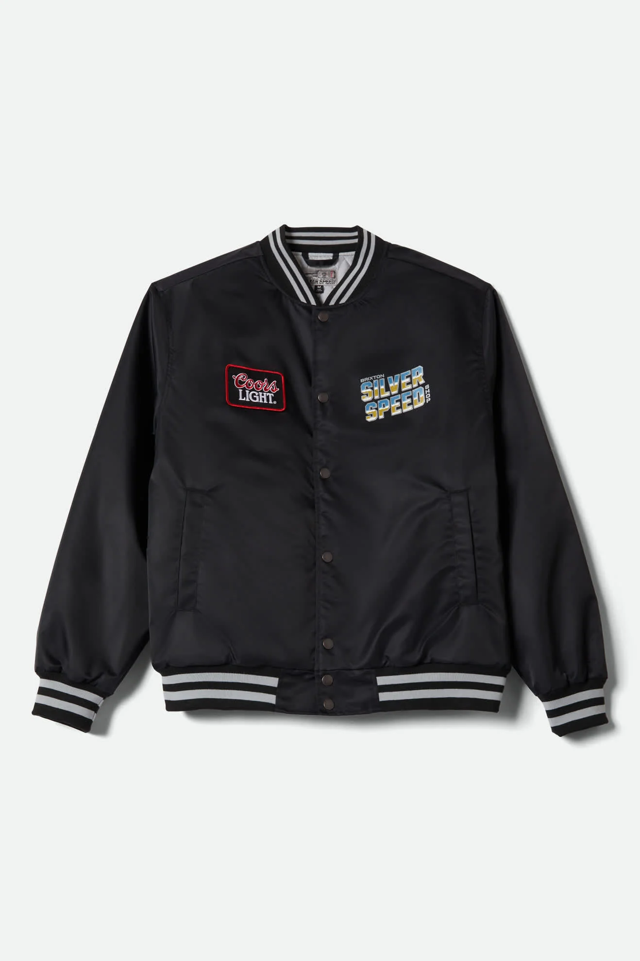 Coors Light Silver Speed Shop Jacket - Black/Silver