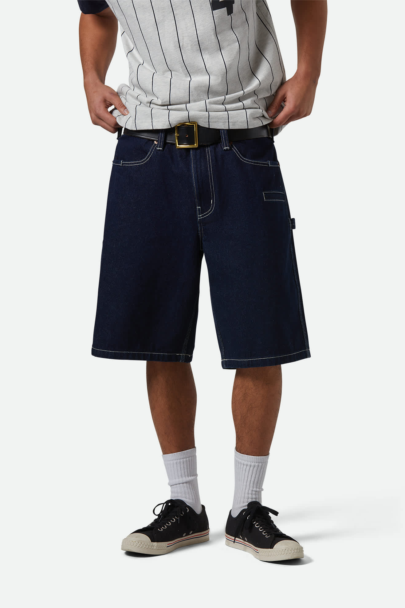 Builders Carpenter Baggy Short - Rinse Denim