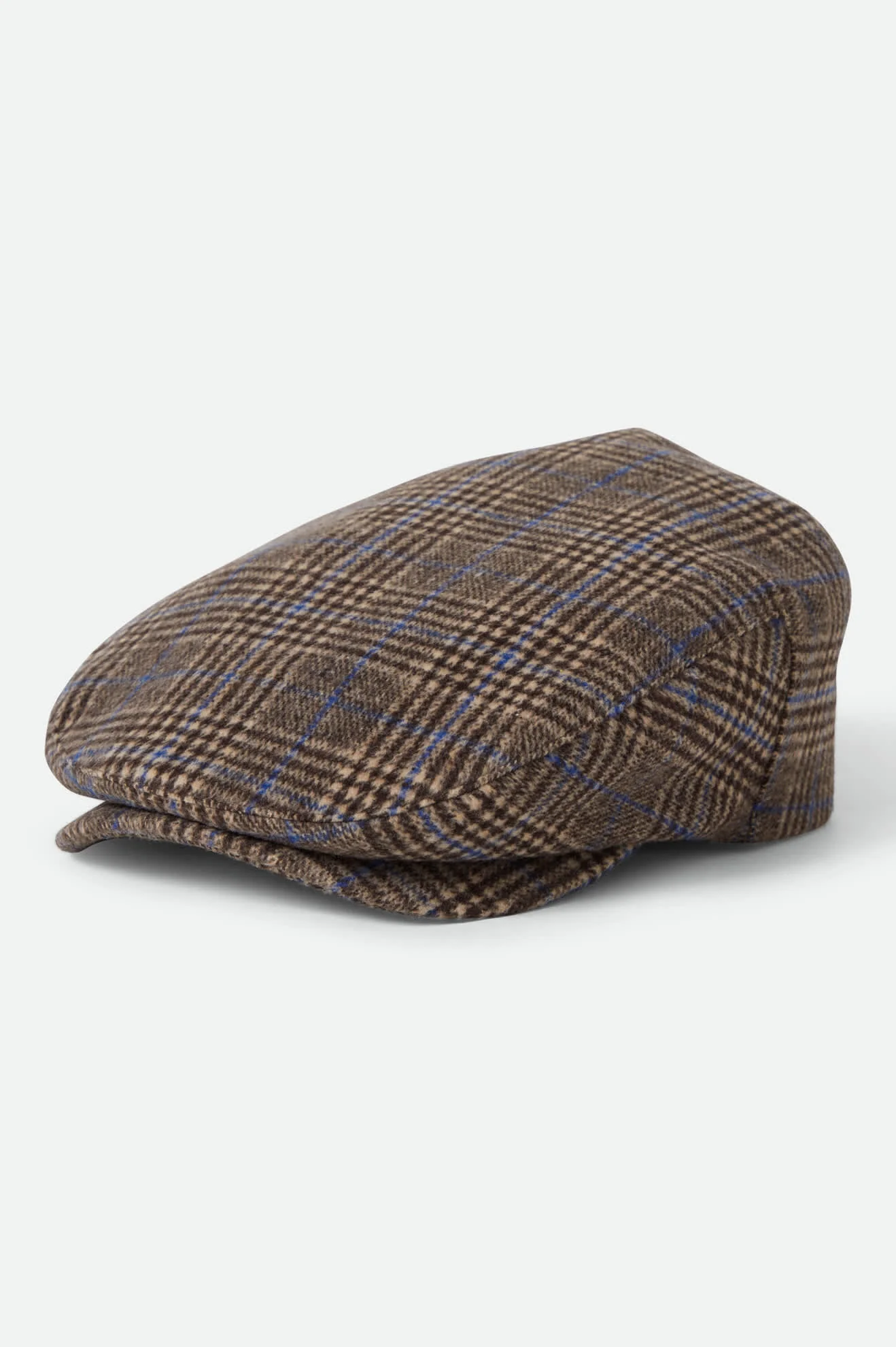 Barrel Snap Cap - Tan/Light Brown/Royal
